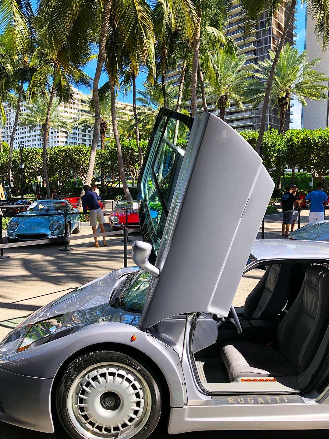 Collectors Weekend 2019 Car Show-Bugatti Line-Up