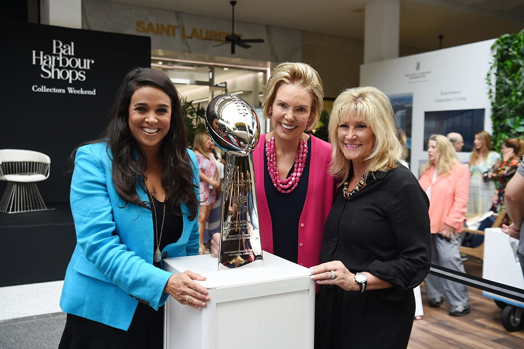 Stephanie Sayfie Aagaard, Lesley Visser & Friend