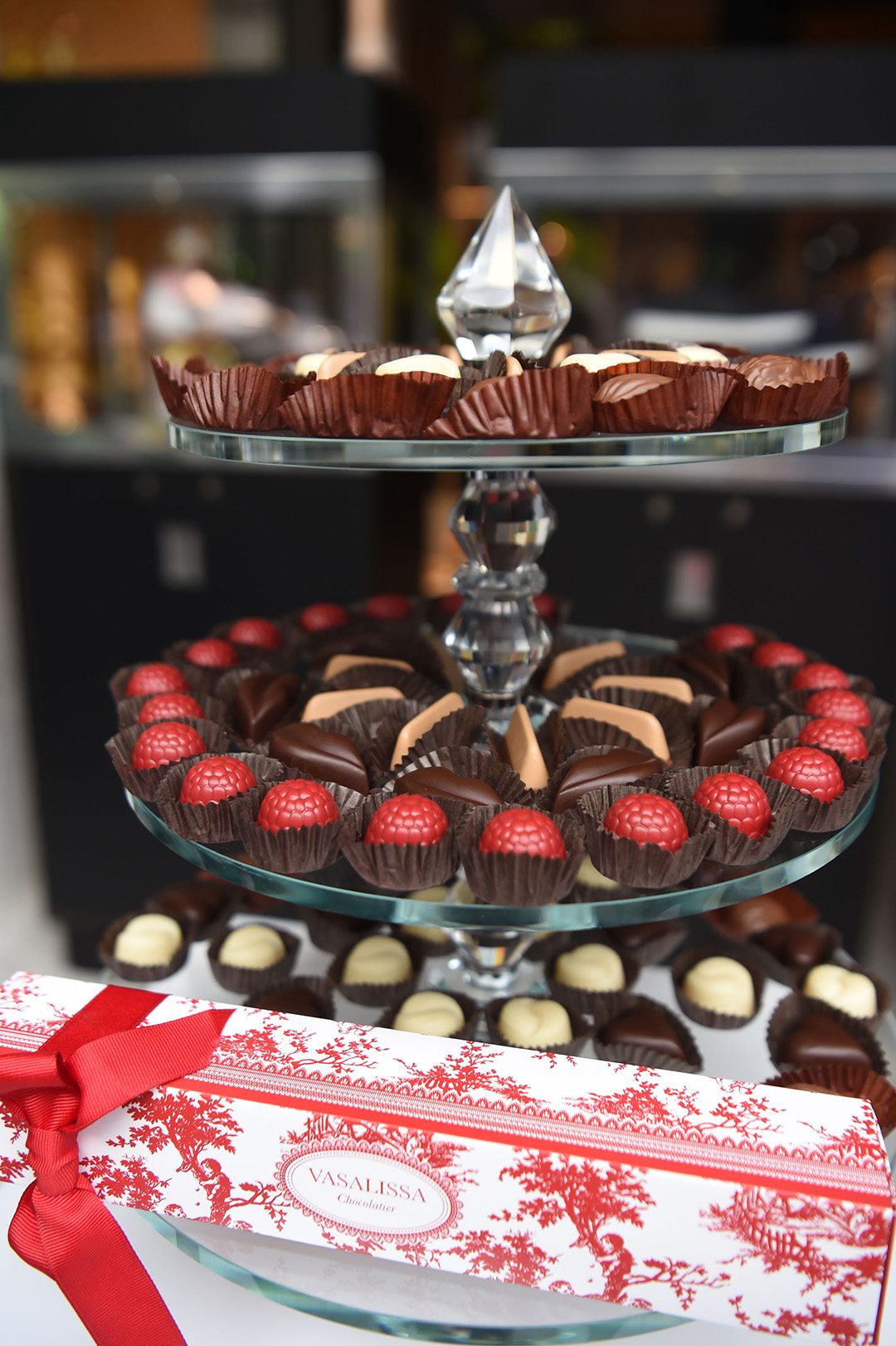Vasalissa Chocolatier chocolates featured in Collectors Suite during Collectors Weekend 2019
