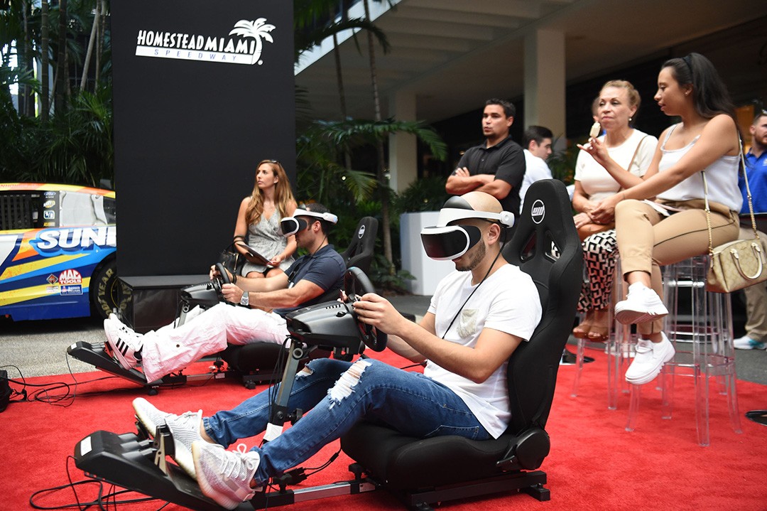 VR Driving Simulator activation in Collectors Suite for Collectors Weekend 2019