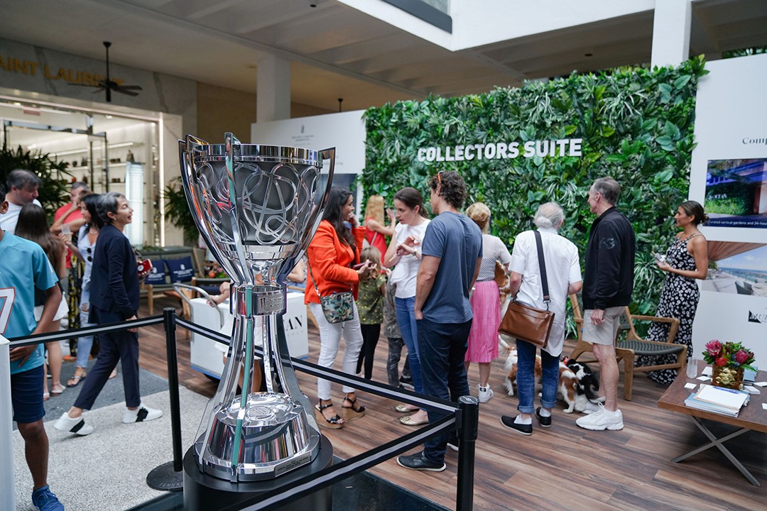 Vince Lombardi Trophy and the Monster Energy NASCAR Cup Series Championship Trophy