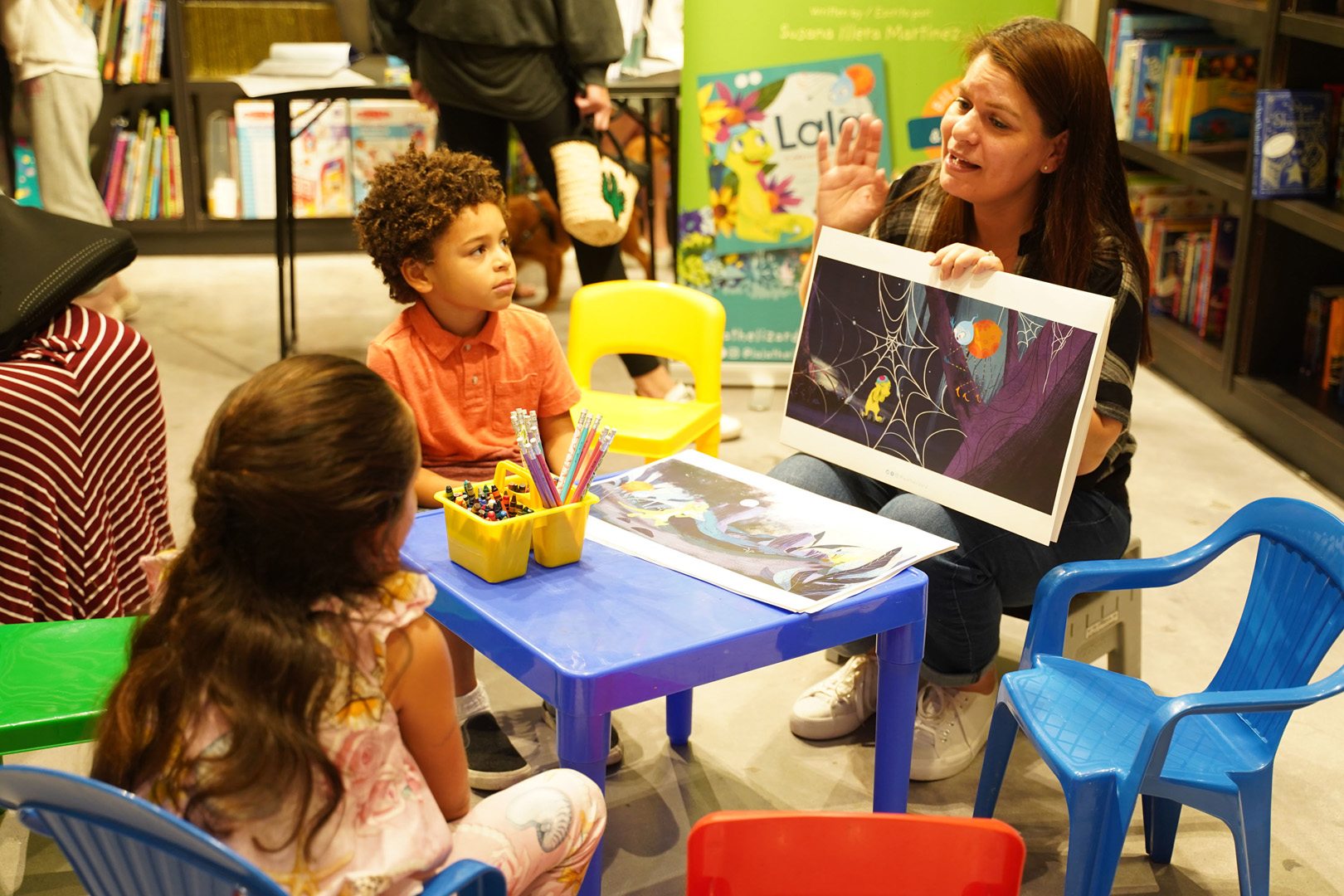 Lala the Lizard story-time at Books & Books Bal Harbour for ICE CREAM WE LOVE 2020