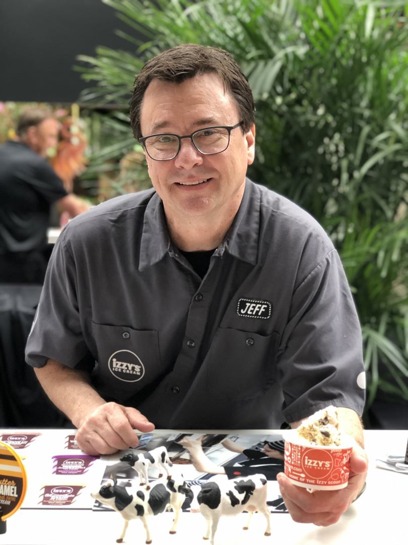 Owner Jeff Sommers from Izzy's Ice Cream in Minneapolis