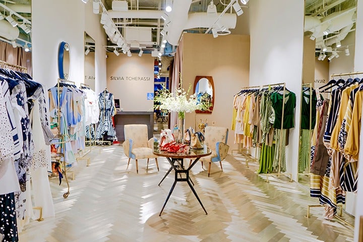 Inside the newly opened Silvia Tcherassi pop-up on Level 2 of Bal Harbour Shops