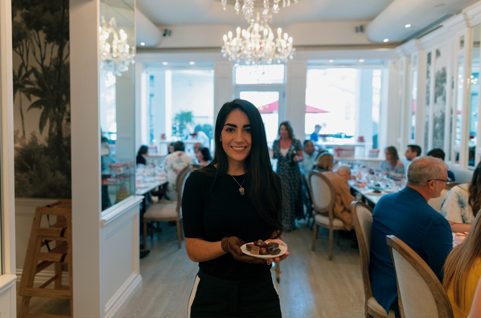 Vasalissa Chocolatier on Level 3 of Bal Harbour Shops hosted a Wine and Chocolate Pairing with South Beach Wine & Food Festival on Saturday, February 22nd, 2020.