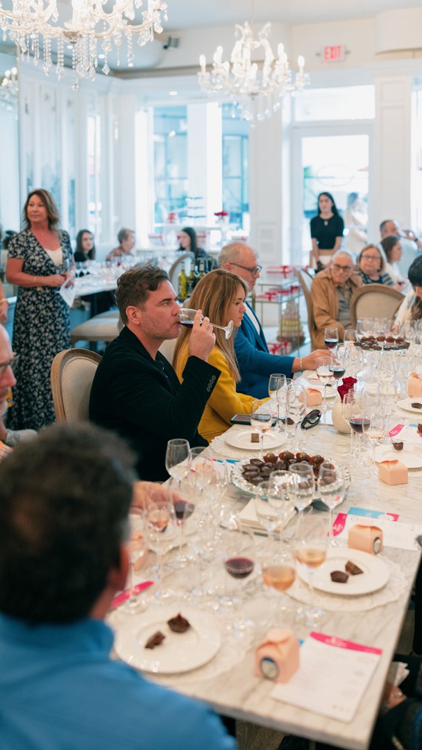 Vasalissa Chocolatier on Level 3 of Bal Harbour Shops hosted a Wine and Chocolate Pairing with South Beach Wine & Food Festival on Saturday, February 22nd, 2020.