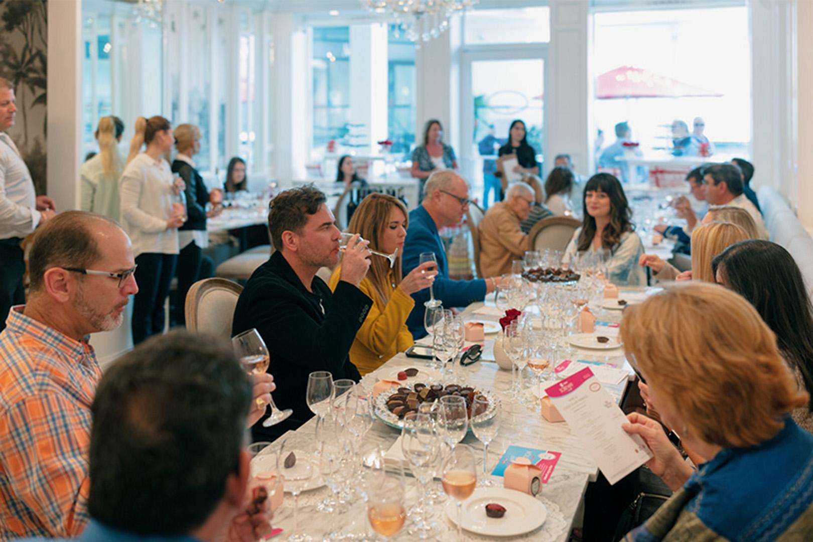 Vasalissa Chocolatier on Level 3 of Bal Harbour Shops hosted a Wine and Chocolate Pairing with South Beach Wine & Food Festival on Saturday, February 22nd, 2020.