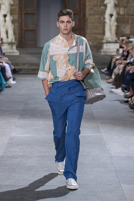 Salvatore Ferragamo Summer 2020 Men’s Runway Look