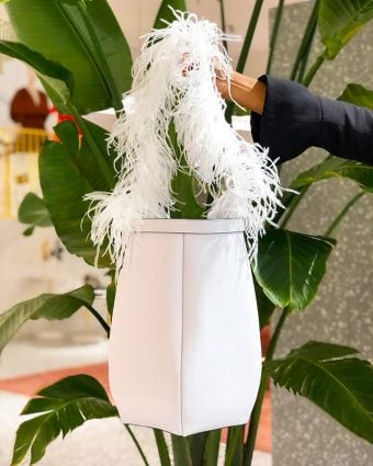 Valentino Feather Bag