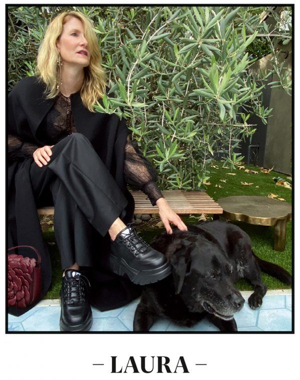 Laura Dern photographed by her son, Ellery Walker Harper