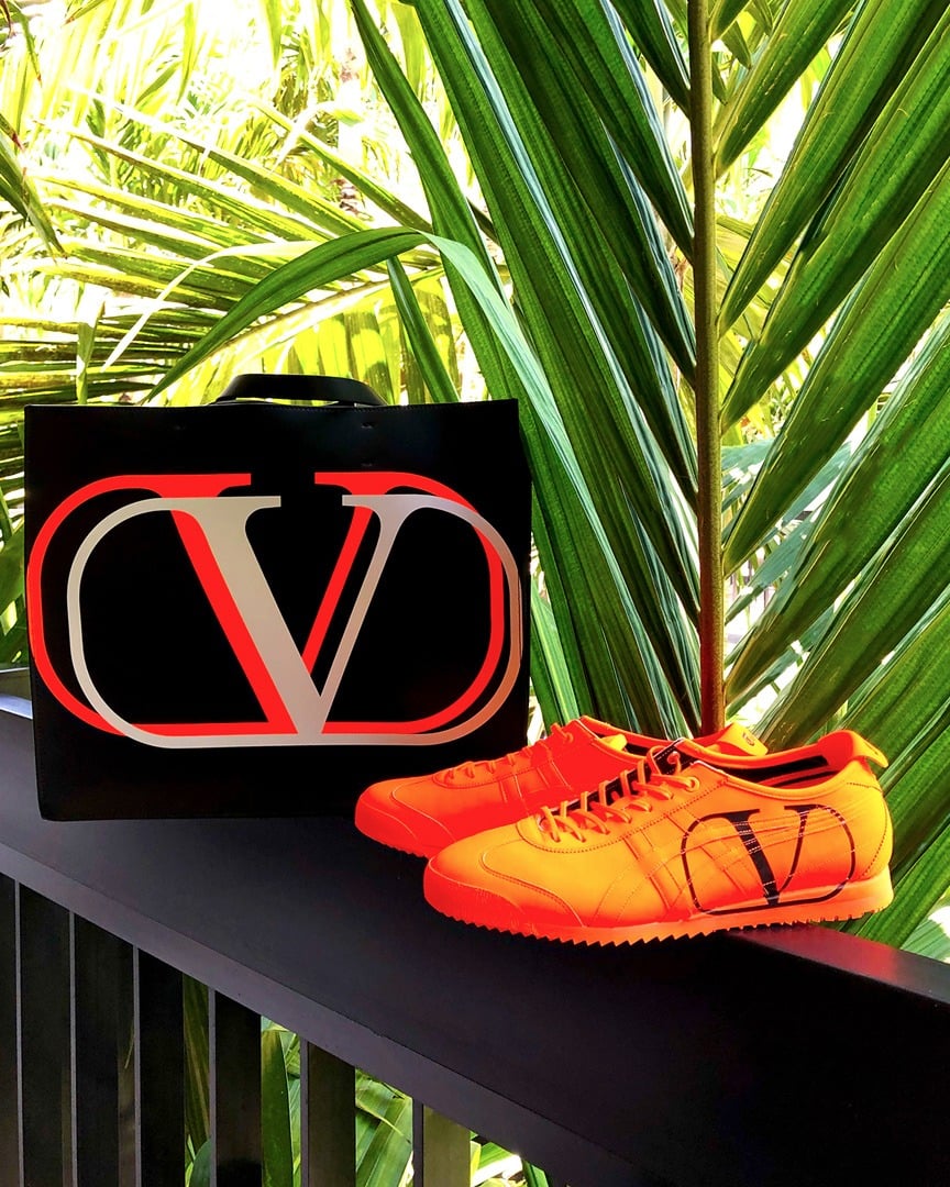 Valentino Onitsuka Tiger Collaboration sneaker