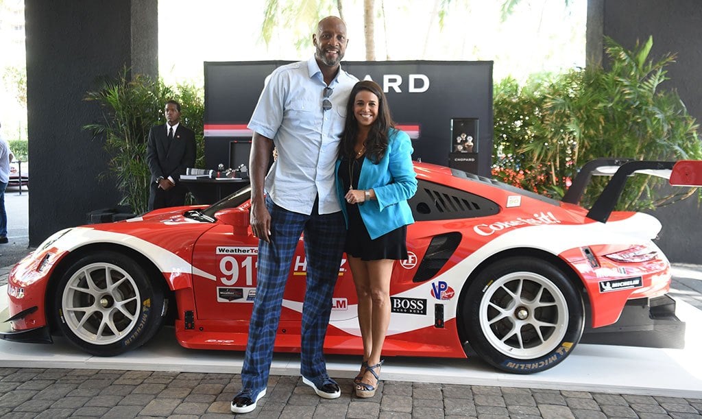 Alonzo-Mourning-Stephanie-Sayfie-Aagaard-car - Bal Harbour Shops