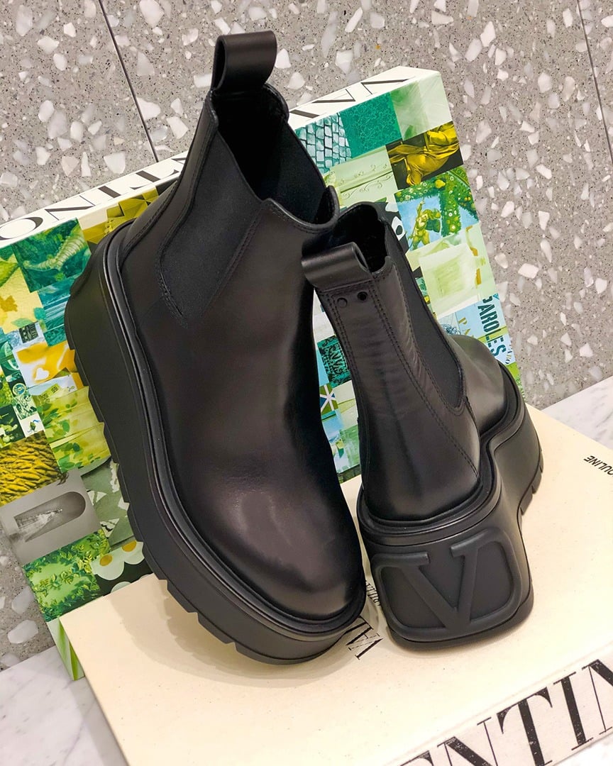 Valentino Uniqueform Ankle Boots