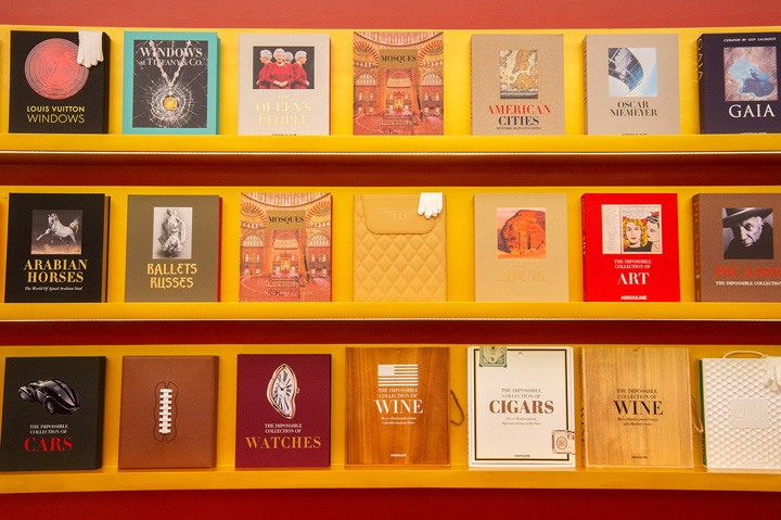 Assouline Bal Harbour is home to some of the brand’s most iconic collectible editions, photographed by World Red Eye.