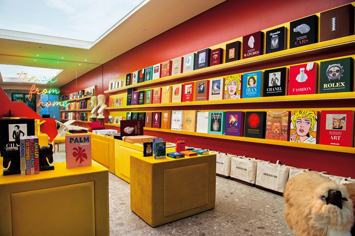 Inside Assouline Bal Harbour, photographed by World Red Eye.