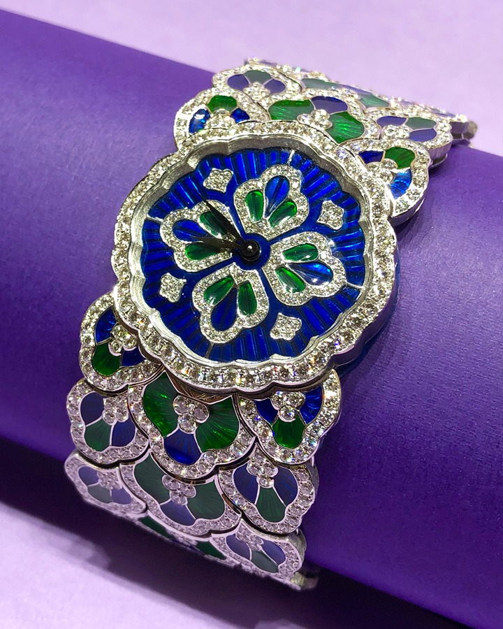 Buccellati Bluebell High Jewelry Watch