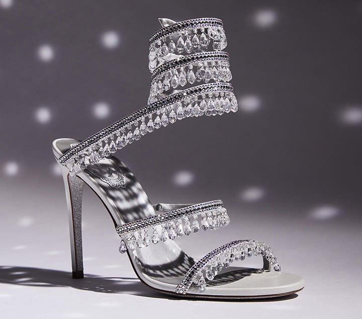 René Caovilla Jewel Chandelier Sandal.