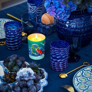 Diptyque Holiday Collection featuring the Moonlit Fir candle.