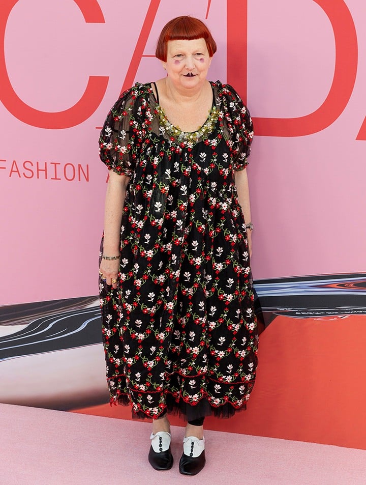 Lynn Yaeger attends 2019 CFDA Fashion Awards at Brooklyn Museum. Courtesy of Shutterstock.