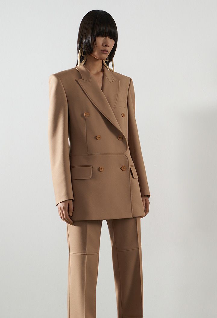 Stella McCartney pantsuit.