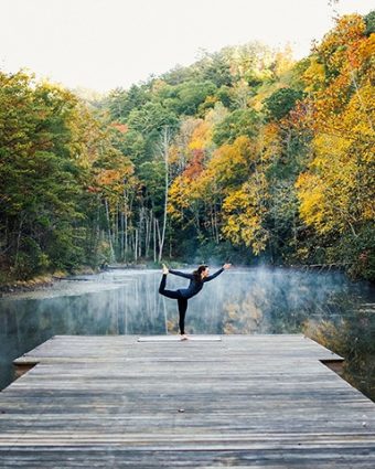 Blackberry Mountain is the recently-opened sister property to the beloved Blackberry Farm, both in eastern Tennessee. Activities abound here, including sunrise yoga, bouldering, mountain biking and, in what sounds especially enticing to help clear your mind, creek-side meditation and forest bathing. Courtesy Blackberry Mountain.