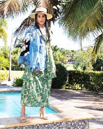 Faith Haslem, photographed at her South Florida home by Theodora Richter.