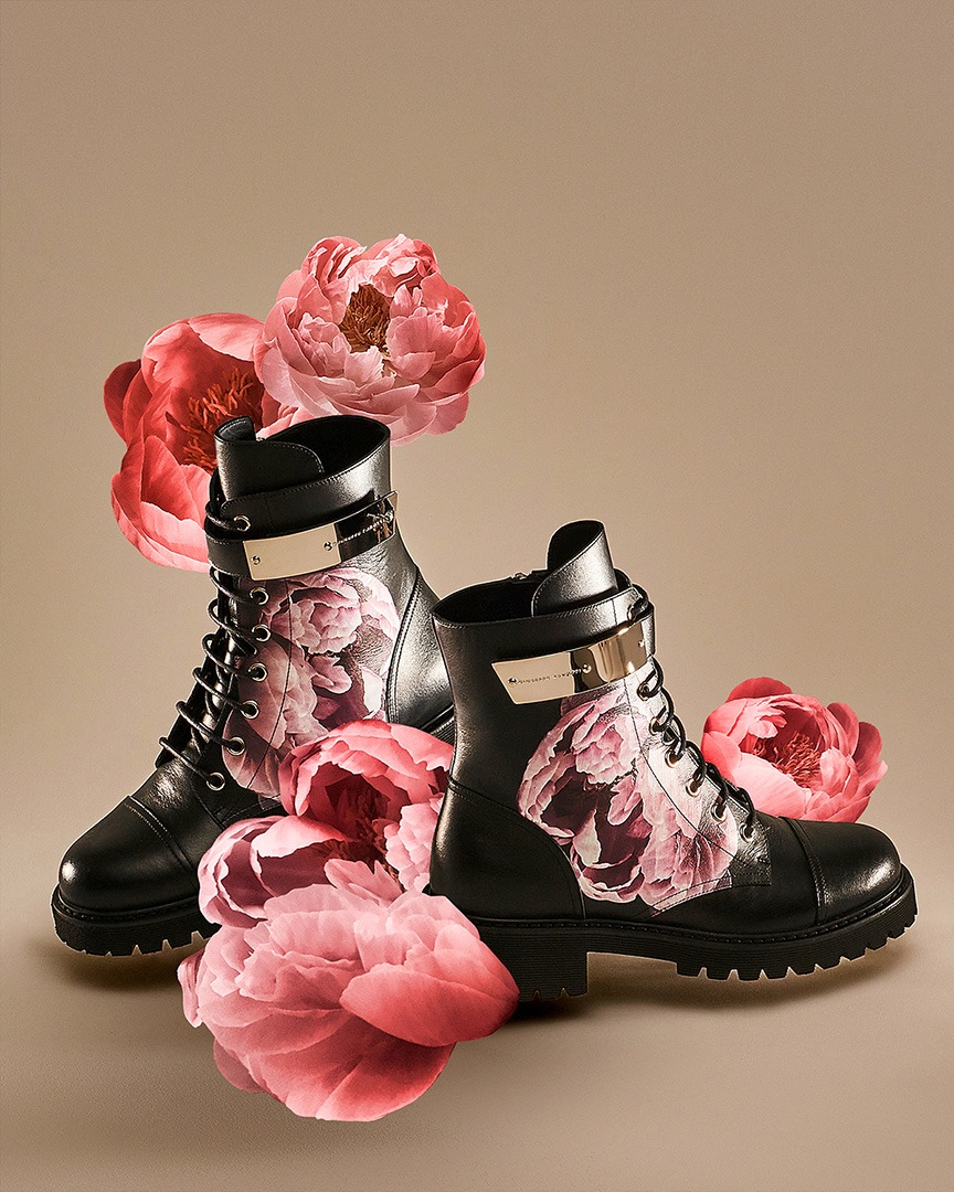 Giuseppe Zanotti “Forever Bloom” Boots