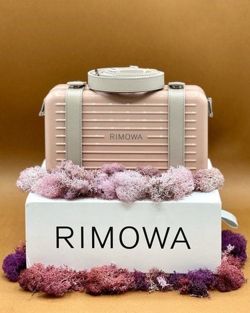 Rimowa polycarbonate cross-body clutch