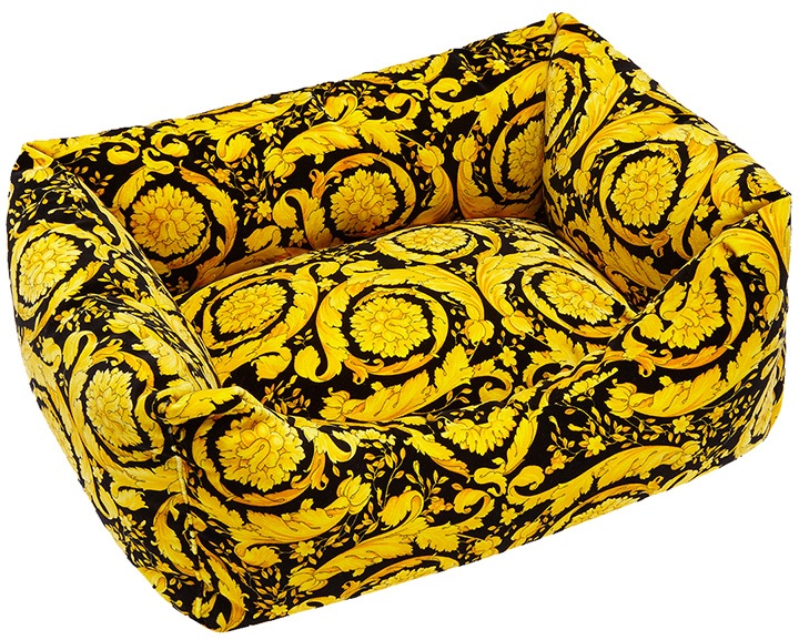 Versace Barocco Print Dog Bed.