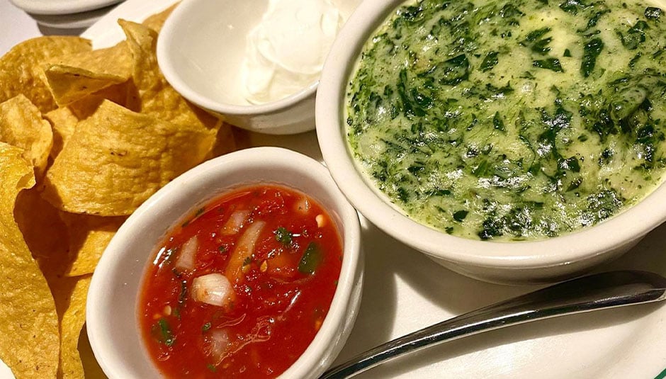 Hillstone spinach dip