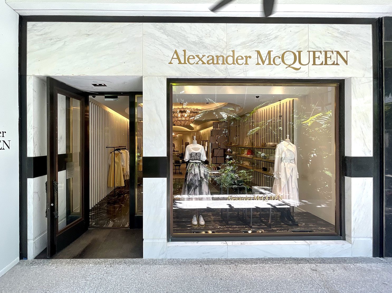 Alexander McQueen at Bal Harbour Shops Miami.
