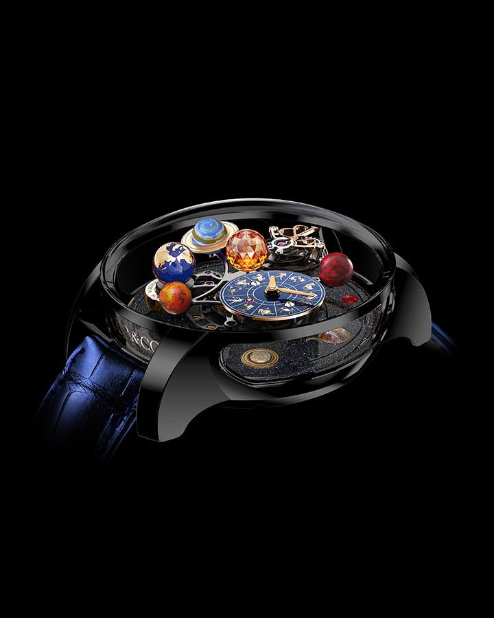 Jacob & Co’s Astronomia Black Solar watch.