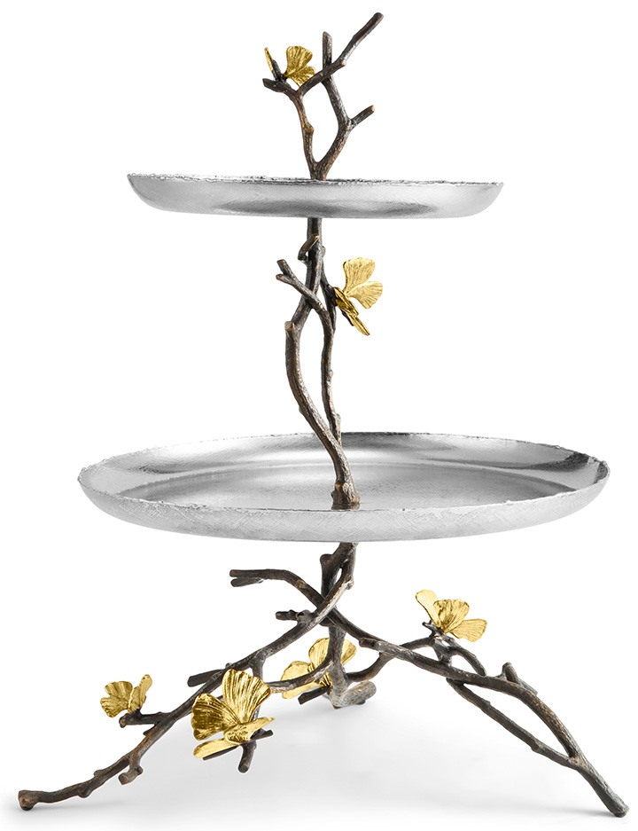 Butterfly Ginkgo serving dish by Michael Aram.