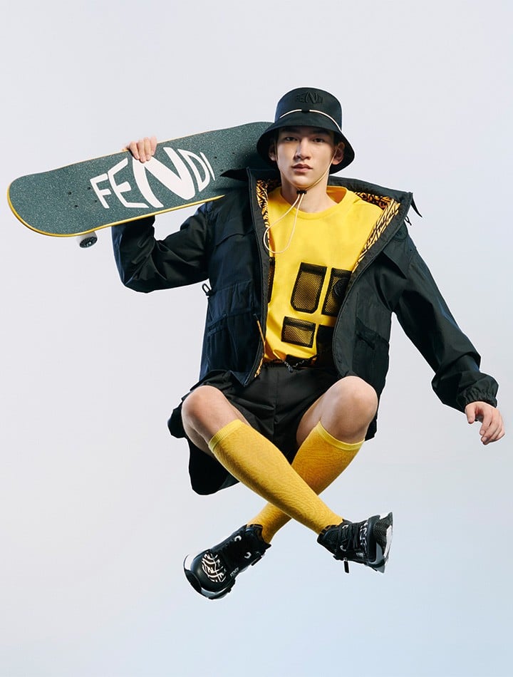 Fendi skateboard from the 2021 Vertigo capsule collection