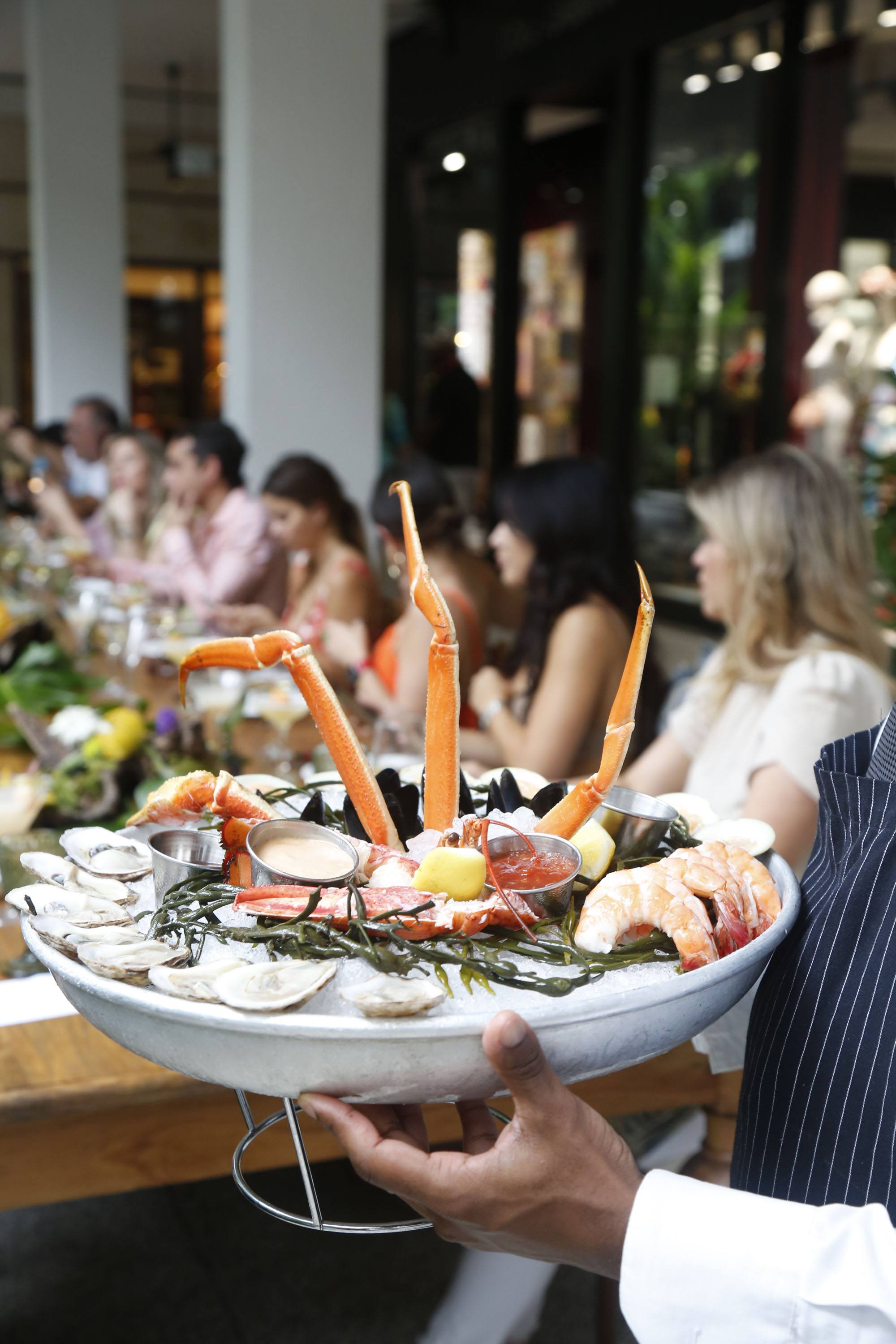 Le Zoo’s seafood tower