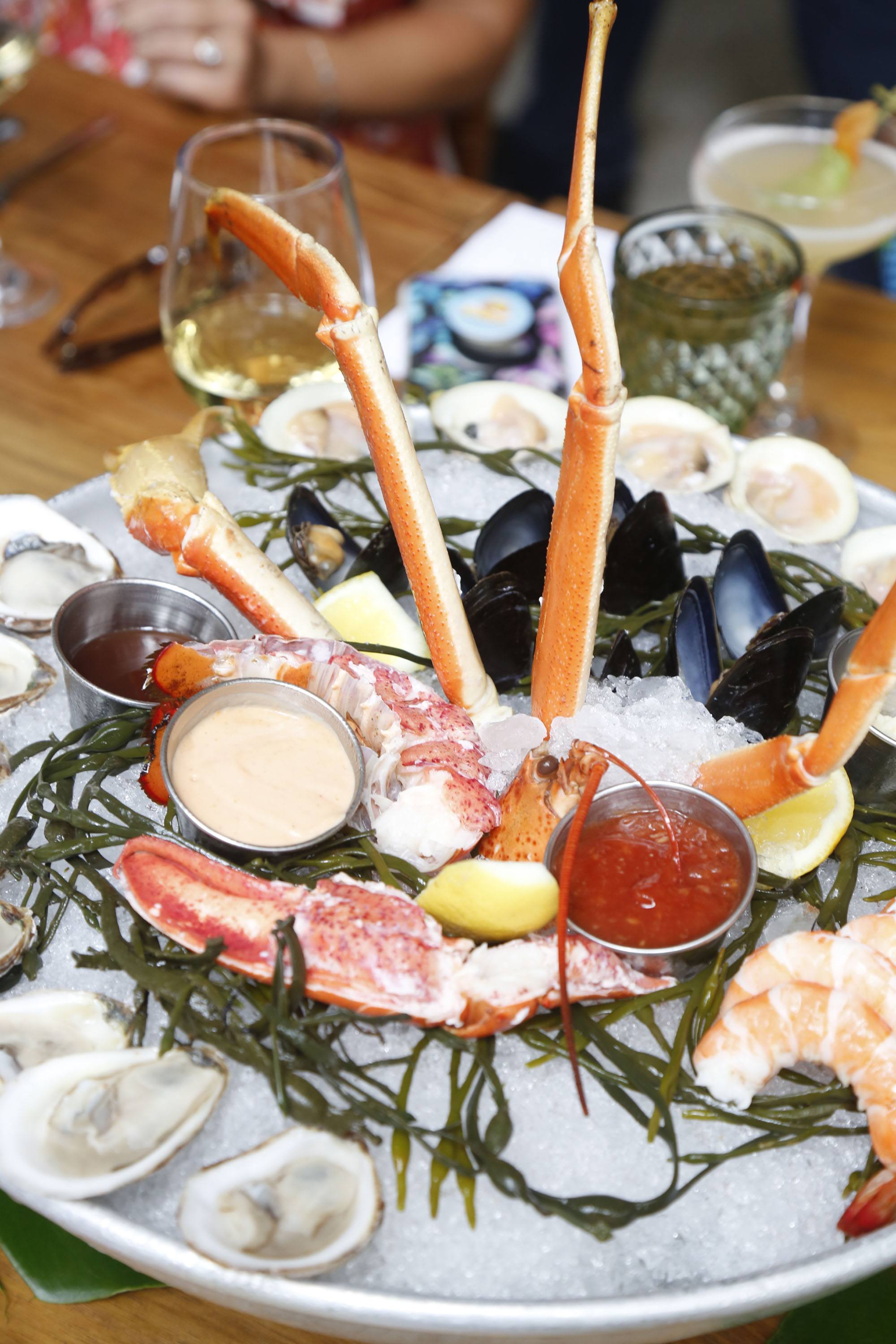 Le Zoo’s seafood tower