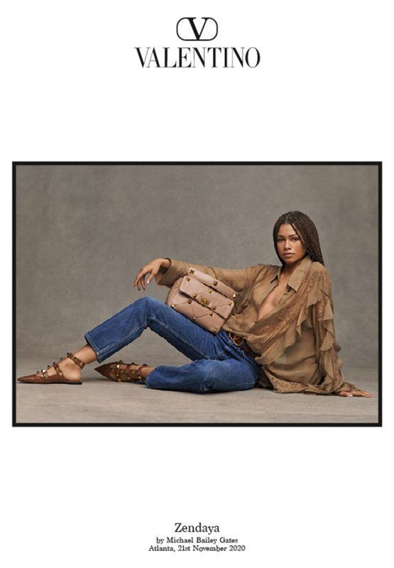 Zendaya in Valentino SS21 collection