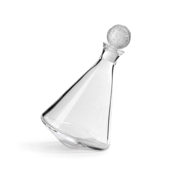 Lalique glass Merlot decanter