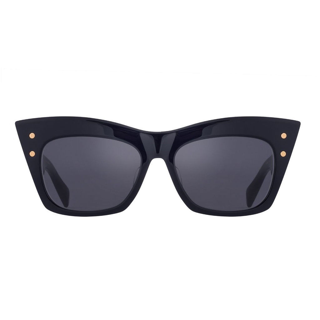 Blue square framed sunglasses