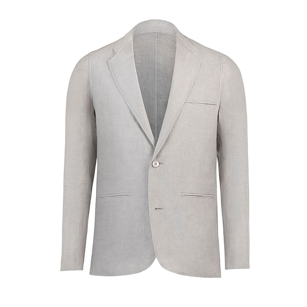 grey suit jacket