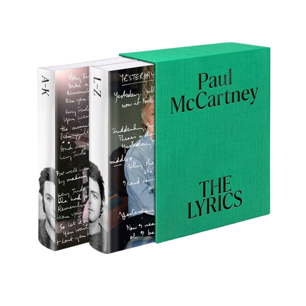 Paul McCartney “The Lyrics” coffee table book