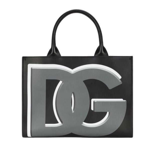 Dolce & Gabbana black and grey logo tote