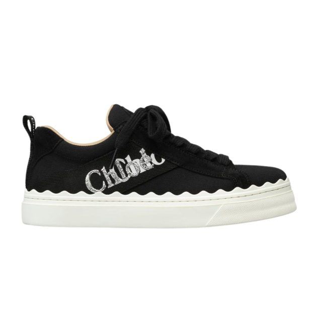 Black Chloe sneakers