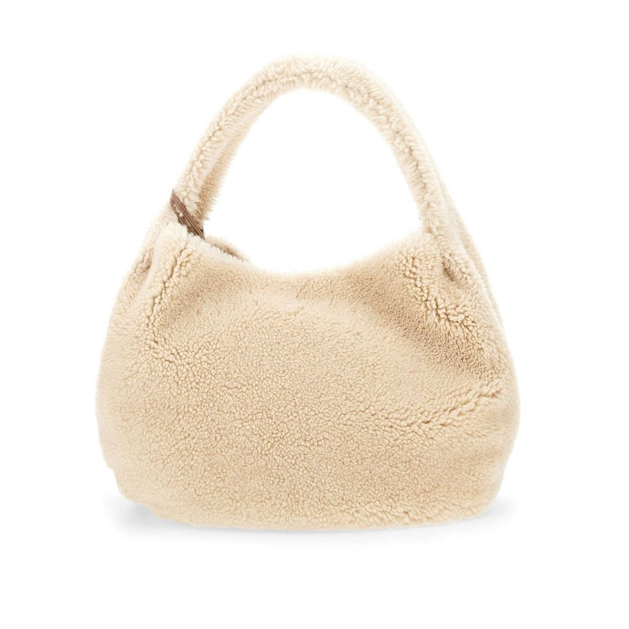 White Tod’s sherpa bag