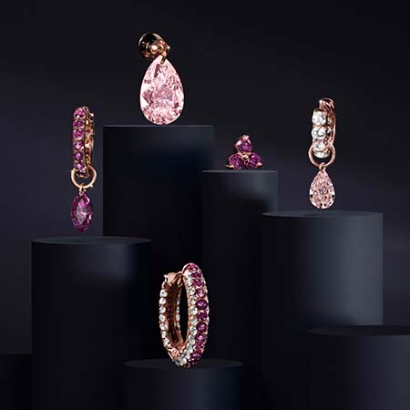 An assortment of Maria Tash jewelry
