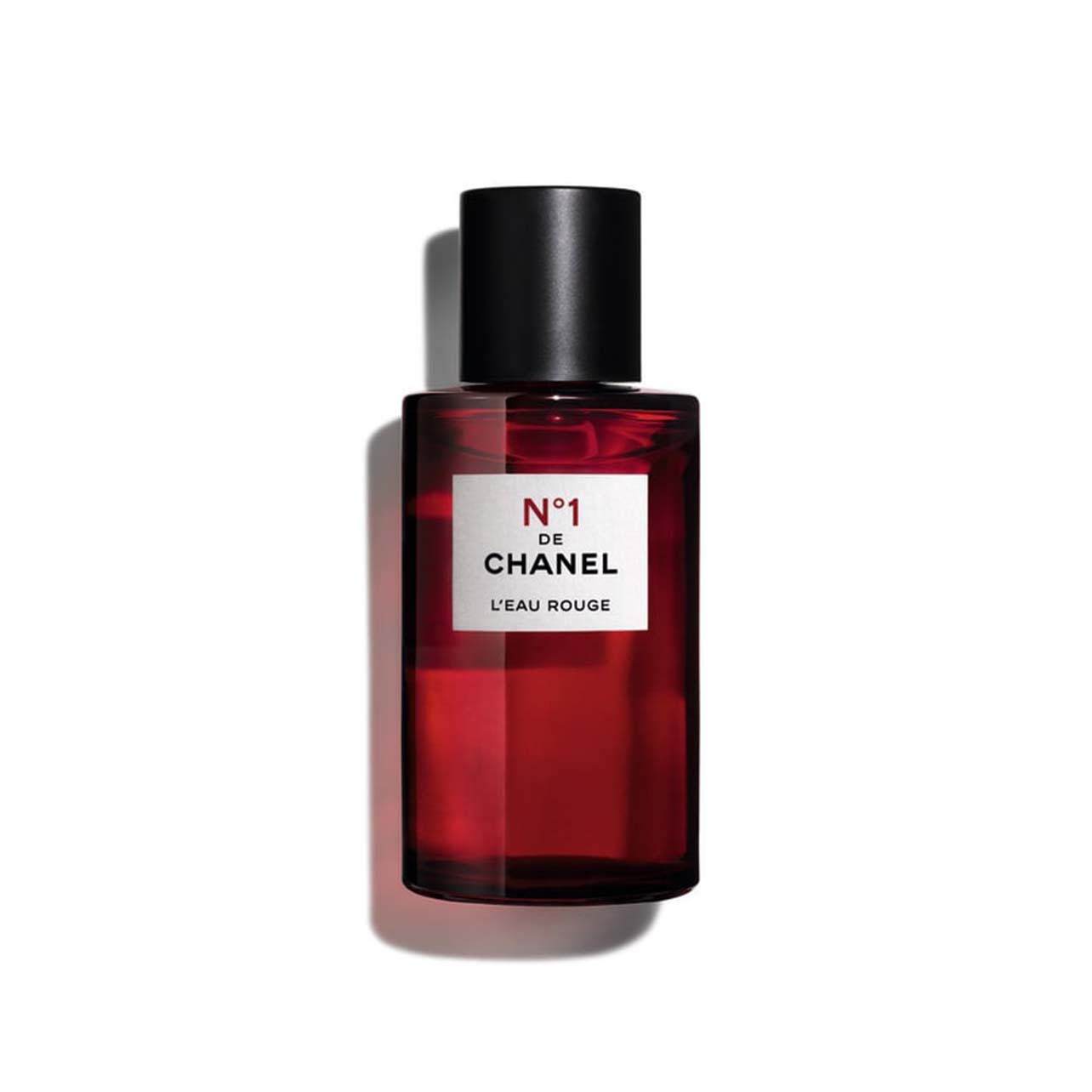The Chanel L’eau Rouge fragrance bottle