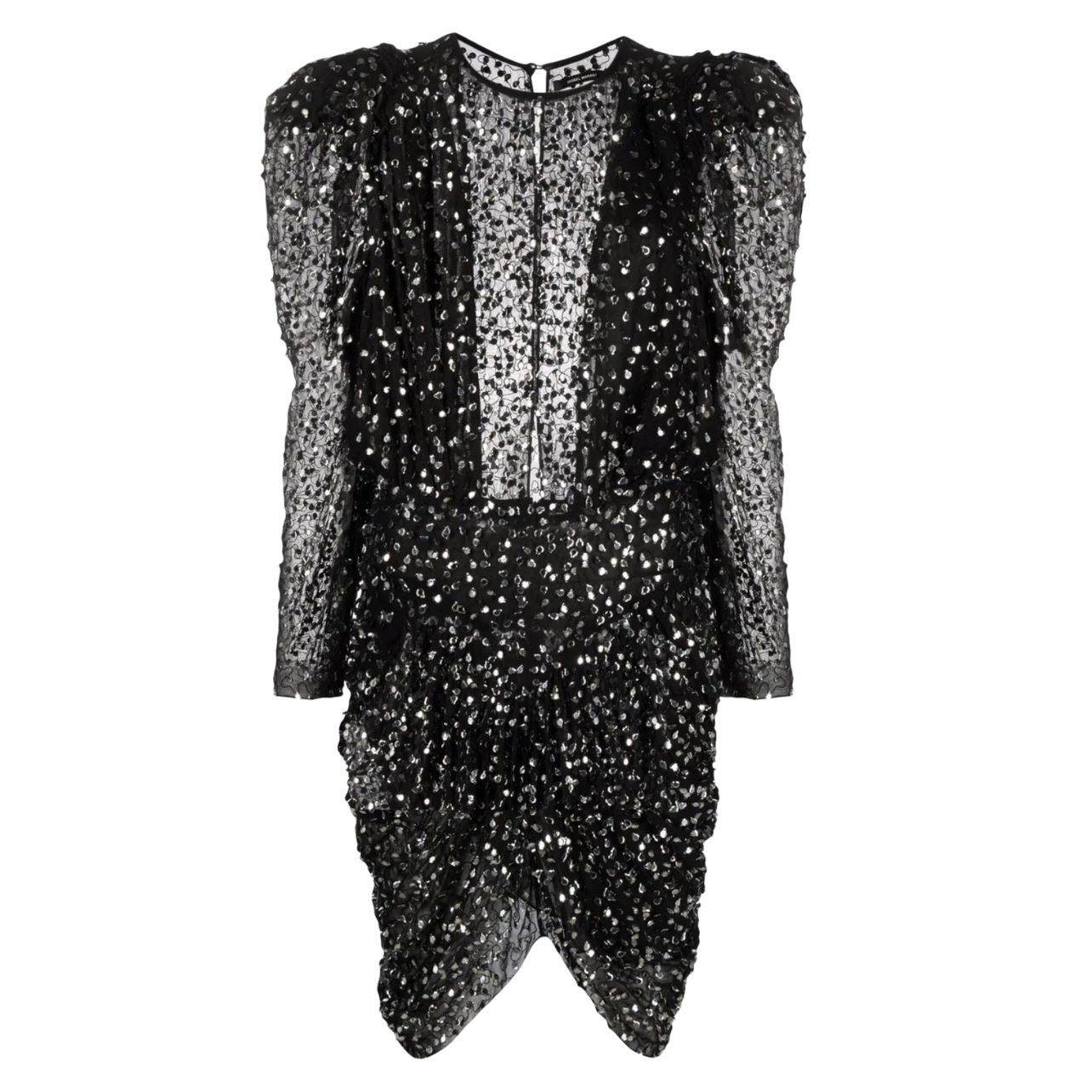 Sequined mini dress