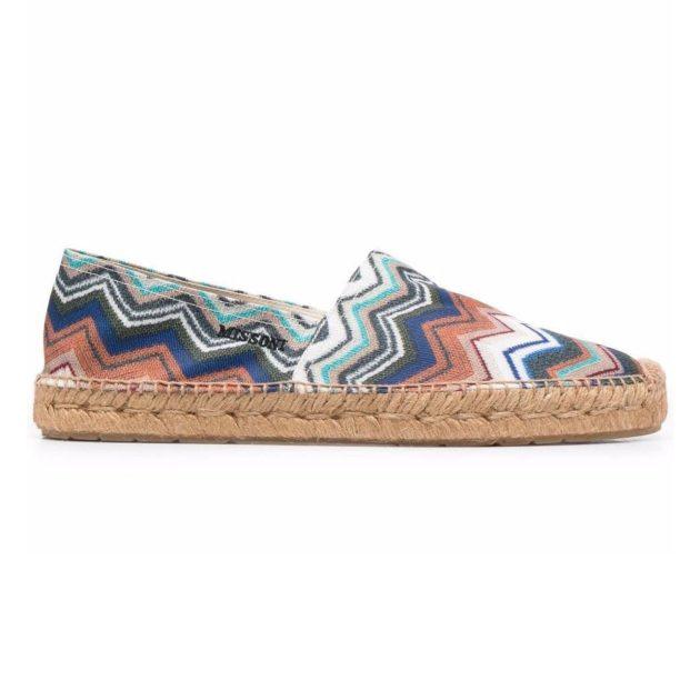 Men’s slip-on multicolored espadrilles