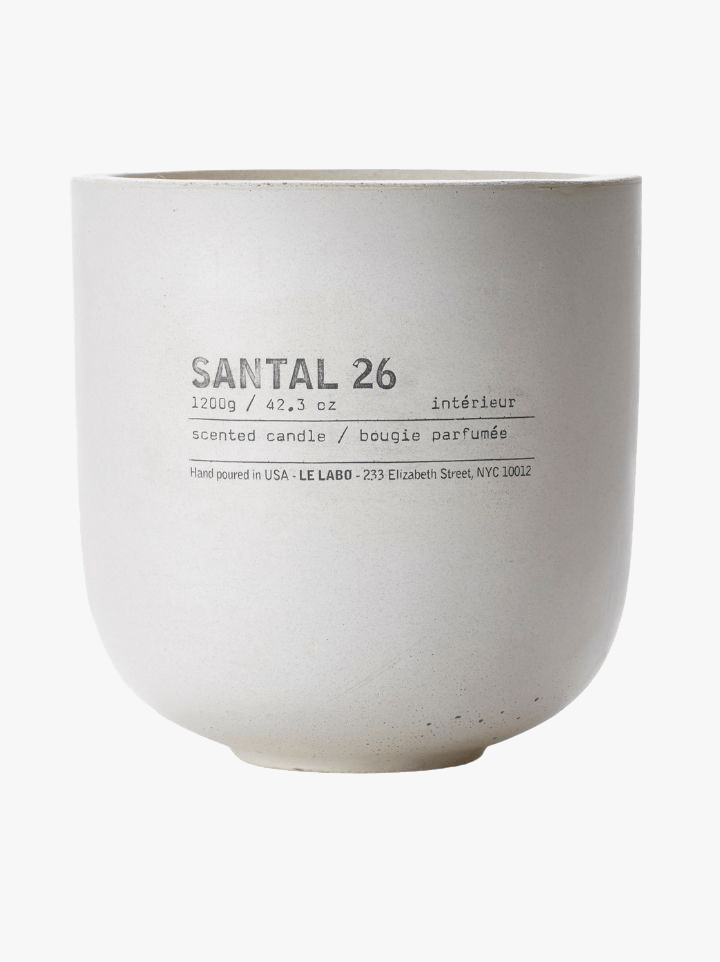 It’s popular for a reason. Le Labo’s distinctive Santal 26 candle, blending sandalwood, smoke and leather, isn’t just a crowd pleaser, it’s a feel-good necessity.