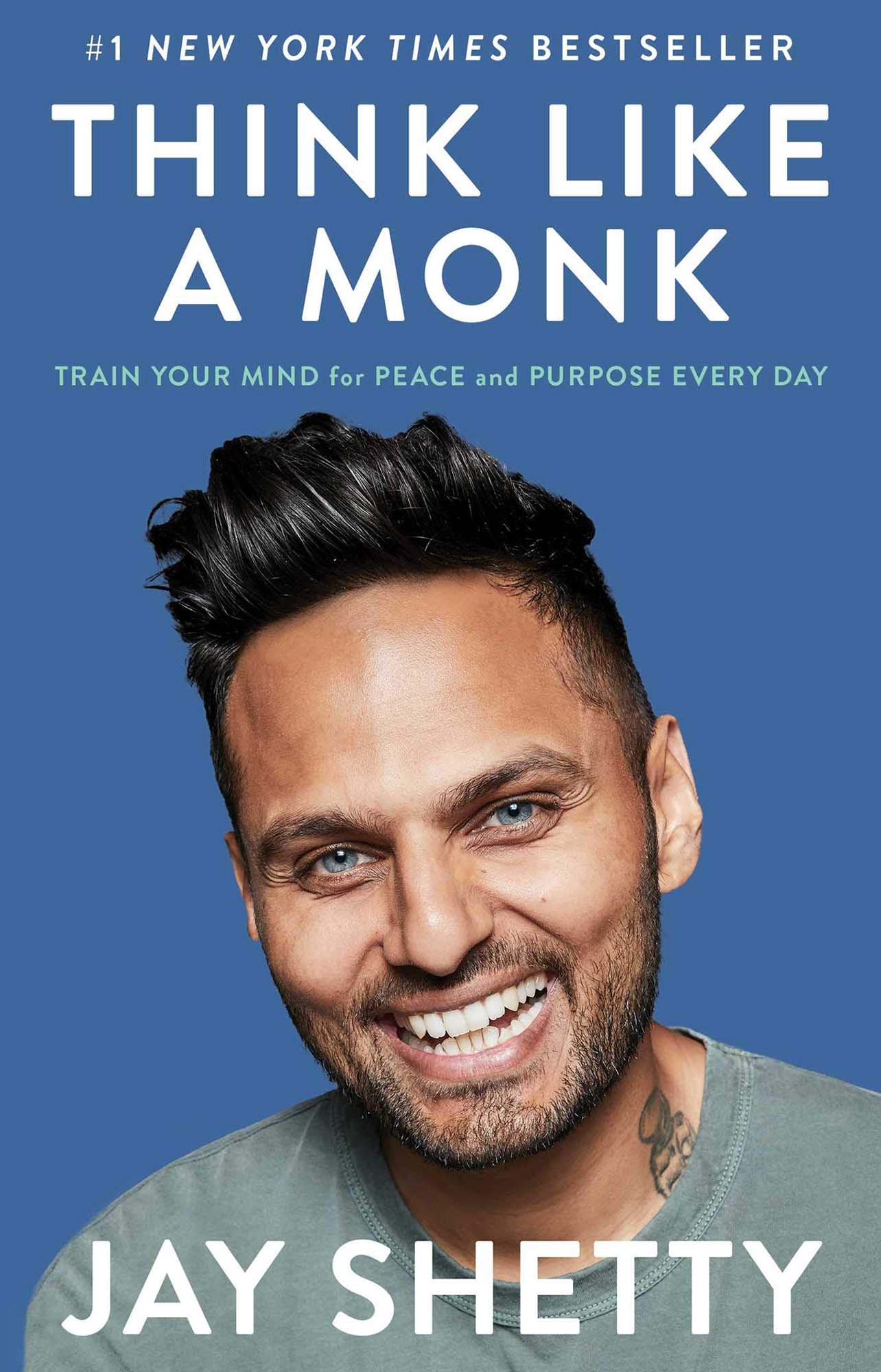 Cover of Jay Shetty’s book, “Think Like a Monk”